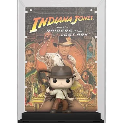 Funko Pop! Indiana Jones and Raiders of the Lost Ark Movie Poster Figure #30 with Case