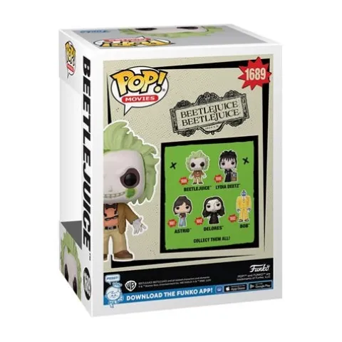 Funko Pop! Movies 1689 - Beetlejuice 2 - Beetlejuice Vinyl Figure