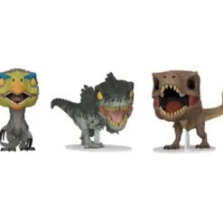 Funko Pop! Movies - Jurassic World: Dominion - Dinosaur 3-Pack Vinyl Figures - Exclusive