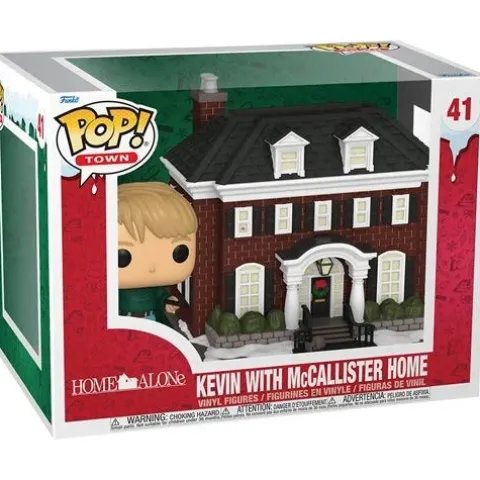 Funko Pop! Town 41 - Home Alone Kevin with McCallister Home Vinyl Figure