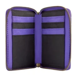 Funko The Nightmare Before Christmas Black Light Print Zip-Around Wallet