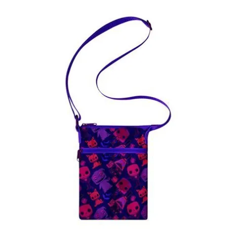 Funko The Nightmare Before Christmas Black Light Crossbody Passport Bag