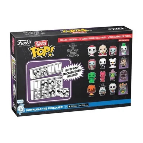 Funko The Nightmare Before Christmas Bitty Pop! Mini-Figure 4-Pack - Select Set(s)