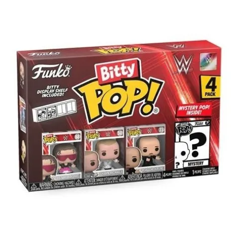 Funko WWE Bitty Pop! Mini-Figure 4-Pack - Select Set(s)
