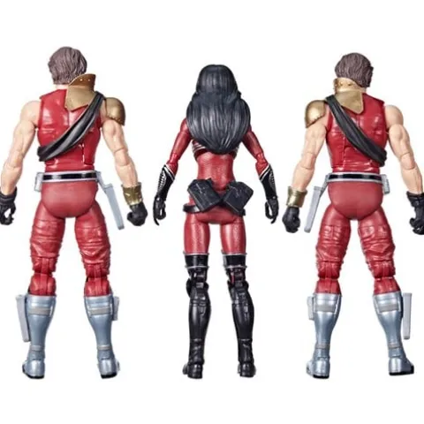 G.I. Joe Classified Series Crimson Strike Team Baroness", " Tomax", " & Xamot 6-Inch Action Figures