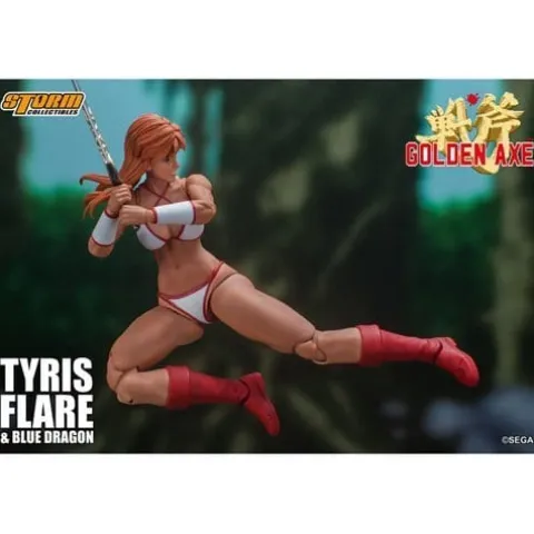 Golden Axe Tyris Flare & Blue Dragon 1:12 Scale Action Figure