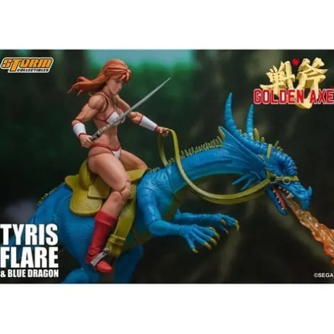 Golden Axe Tyris Flare & Blue Dragon 1:12 Scale Action Figure