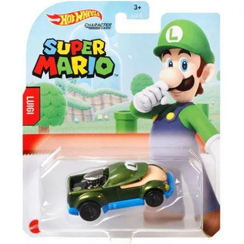 Hot Wheels Character Cars Super Mario - Select Vehicle(s)