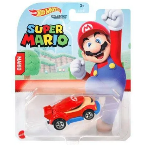 Hot Wheels Character Cars Super Mario - Select Vehicle(s)
