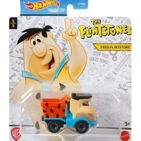Hot Wheels Hanna Barbera Character Car - The Flintstones - 5/5 Fred Flintstone