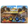 Hot Wheels Monster Trucks 1:64 Demolition Doubles 2-Pk - Spur Moment Vs Steer Clear