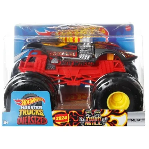 Hot Wheels Monster Trucks 1:24 Scale Vehicle 2024 - Select Vehicle(s)