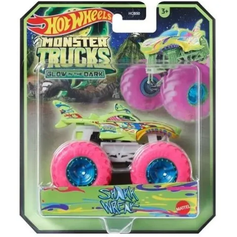 Hot Wheels Monster Trucks Glow-in-the-Dark 1:64 Scale Vehicle 2024 - Select Vehicle(s) (6281)