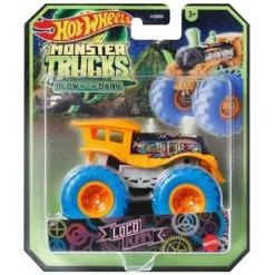 Hot Wheels Monster Trucks Glow-in-the-Dark 1:64 Scale Vehicle 2024 - Select Vehicle(s) (6281)