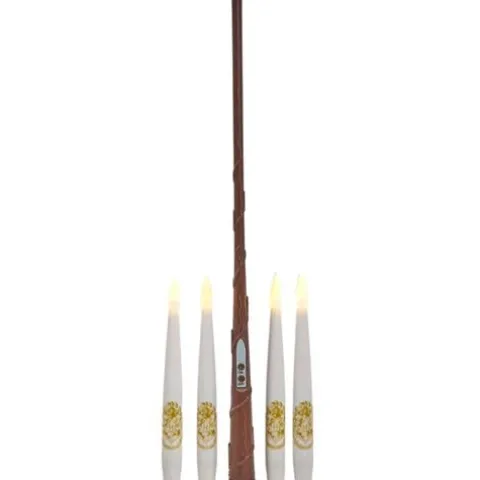 Kurt Adler - Harry Potter LED Floating Candles with Wand Remote 11-Piece Ornament Set
