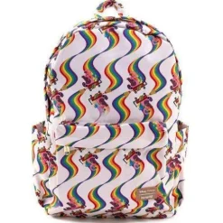 Loungefly Disney-Pixar Inside Out Bing Bong Wagon Nylon Backpack