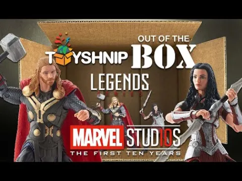 Marvel Legends Cinematic Universe 10th Anniversary Thor and Sif 6-Inch Action Figure