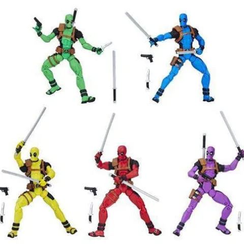 Marvel Legends Deadpool's Rainbow Squad 5-Pack 3 3/4-Inch Action Figures