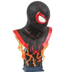 Marvel Legends in 3D PS5 Miles Morales 1/2 Scale Resin Bust