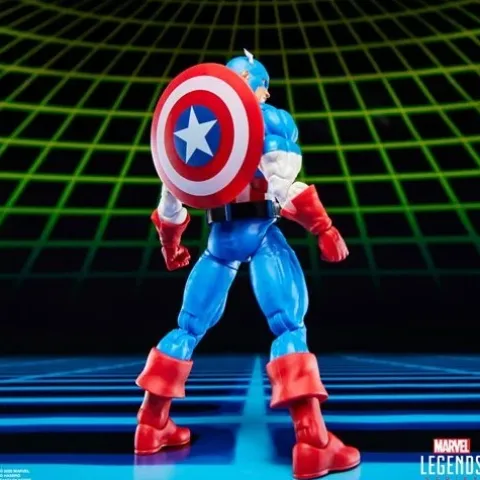 Marvel Legends Series Gamerverse Captain America vs. Venom 6-Inch Action Figures