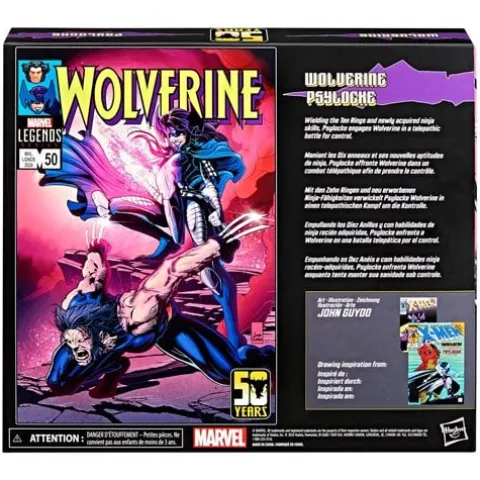 Marvel Legends Wolverine 50th Anniversary 6-Inch Action Figure 2-Pack - Select Figures