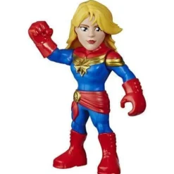 Marvel Super Hero Adventures Mega Mighties Captain Marvel 9-Inch Action Figure