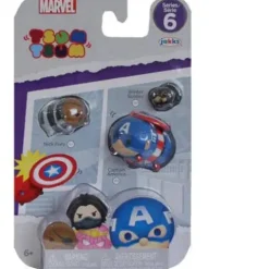 Marvel Tsum Tsum 3-Pack Mini-Figures Series 6: Select Figure(s)