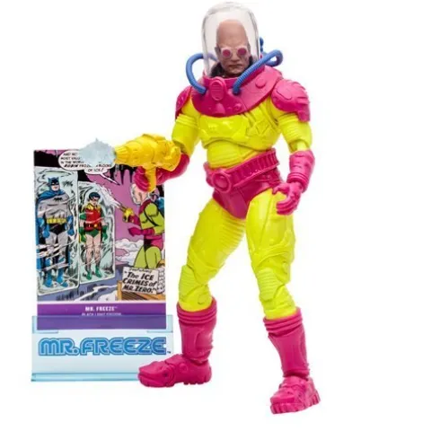 McFarlane Toys DC Multiverse Mr. Freeze Black Light Gold Label 7-Inch Scale Action Figure - Entertainment Earth Exclusive