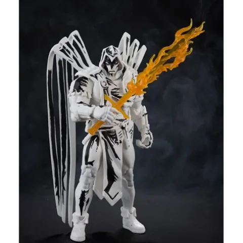 McFarlane Toys DC Multiverse Azrael Curse of the White Knight Sketch Gold Label 7-Inch Action Figure - Entertainment Earth Exclusive