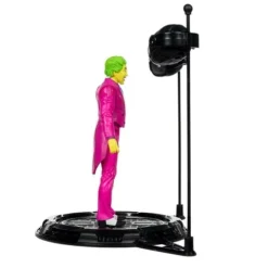 McFarlane Toys DC Retro The Joker Batman: Classic TV Series Black Light Gold Label 6-Inch Action Figure - Entertainment Earth Exclusive