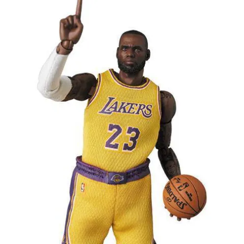 Medicom LeBron James Los Angeles Lakers MAFEX Action Figure