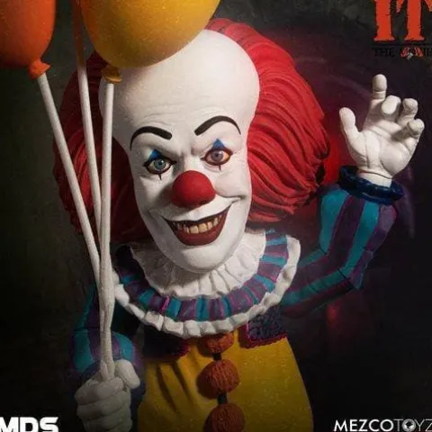 Mezco Toyz IT Deluxe Pennywise 1990 Stylized 6" Action Figure