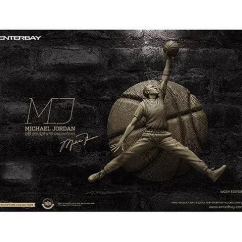 Michael Jordan 1:6 Scale Sculpture Collection Ivory Edition Statue
