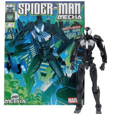 Mondo Spider-Man Mecha Symbiote Variant 10-Inch Action Figure