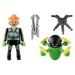 Playmobil 70248 Special Plus Agent with Drone Action Figure