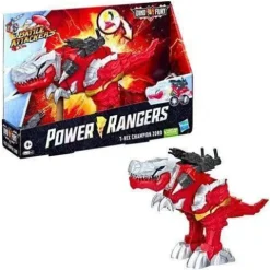Power Rangers Dino Fury Battle Attackers Red Fury Zord Action Figure