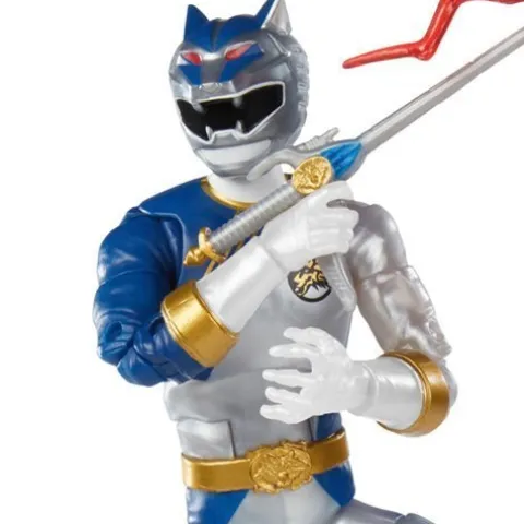 Power Rangers Lightning Collection Wild Force Lunar Wolf Ranger 6-Inch Action Figure