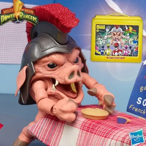 Power Rangers Lightning Collection Mighty Morphin Pudgy Pig Lunchbox 6-Inch Action Figure - Exclusive