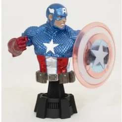 SDCC 2023 Marvel Captain America Holo Shield Resin Bust