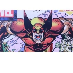 SDCC 2023 Marvel Wolverine Card Deluxe Fleece Blanket Tin - Previews Exclusive