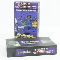 SDCC 2024 Transformers Divide & Conquer VHS Minimates Box Set