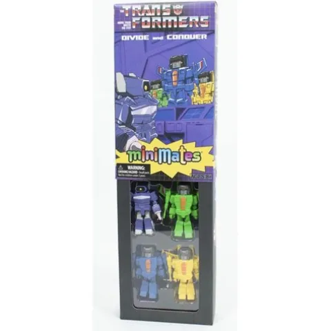 SDCC 2024 Transformers Divide & Conquer VHS Minimates Box Set