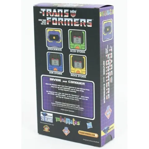 SDCC 2024 Transformers Divide & Conquer VHS Minimates Box Set