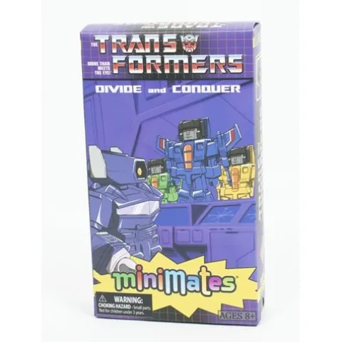SDCC 2024 Transformers Divide & Conquer VHS Minimates Box Set