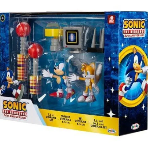 Sonic the Hedgehog 2 1/2-Inch Figure Diorama Set