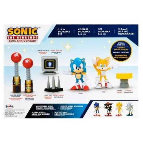 Sonic the Hedgehog 2 1/2-Inch Figure Diorama Set