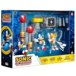Sonic the Hedgehog 2 1/2-Inch Figure Diorama Set