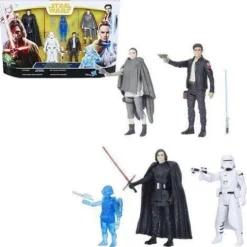 Star Wars Force Link 2.0 The Last Jedi Figure 5-Pack Action Figures - Exclusive