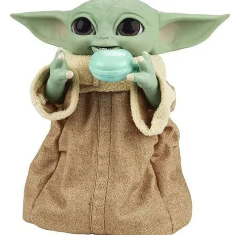 Star Wars Galactic Snackin Grogu Animatronic Toy Figure