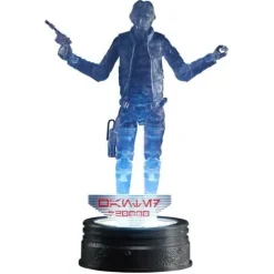 Star Wars The Black Series Holocomm Collection Han Solo 6-Inch Action Figure with Light-Up Holopuck